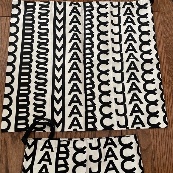 Marc Jacobs Duo (2) Dust Bags Graphic Logo Unused - Picture 3 of 9